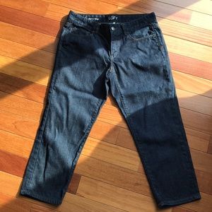 LIKE NEW LOFT Ann Taylor Curvy Crop Jeans